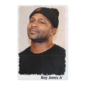 Магнитный плакат 2Х3 с принтом Рой Джонс младший в Петрозаводске, Полимерный материал с магнитным слоем | 6 деталей размером 9*9 см | roy jones jr | бокс | рой джонс младший | чемпион