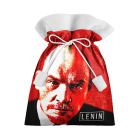 Подарочный 3D мешок с принтом Ленин в Петрозаводске, 100% полиэстер | Размер: 29*39 см | lenin | ильич | ленин | ретро | ссср | товарищ