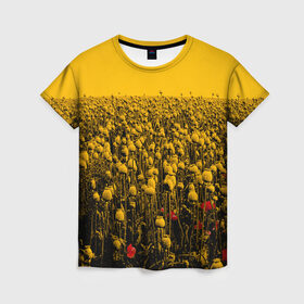 Женская футболка 3D с принтом Wu-Tang Clan в Петрозаводске, 100% полиэфир ( синтетическое хлопкоподобное полотно) | прямой крой, круглый вырез горловины, длина до линии бедер | хип хоп