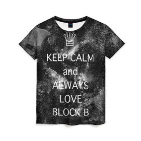 Женская футболка 3D с принтом Block b в Петрозаводске, 100% полиэфир ( синтетическое хлопкоподобное полотно) | прямой крой, круглый вырез горловины, длина до линии бедер | block b | k pop | kpop | блок би | блоки | к поп | корейская попса | корея | кпоп | попса