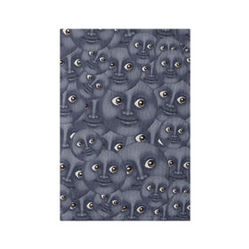 Обложка для паспорта матовая кожа с принтом Эмодзи в Петрозаводске, натуральная матовая кожа | размер 19,3 х 13,7 см; прозрачные пластиковые крепления | Тематика изображения на принте: emoji | moon | луна | смайл | смайлик | эмоджи | эмодзи