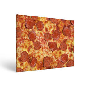 Холст прямоугольный с принтом Пицца в Петрозаводске, 100% ПВХ |  | Тематика изображения на принте: pizza | еда | пицца | фастфуд