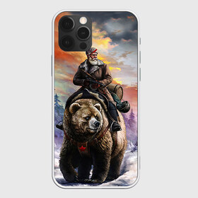 Чехол для iPhone 12 Pro Max с принтом Медведь в Петрозаводске, Силикон |  | лес | медведь | мишка | патриот | россия | я русский