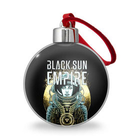 Ёлочный шар с принтом Black Sun Empire в Петрозаводске, Пластик | Диаметр: 77 мм | empire