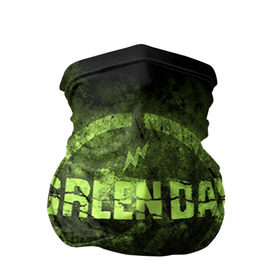 Бандана-труба 3D с принтом Green Day в Петрозаводске, 100% полиэстер, ткань с особыми свойствами — Activecool | плотность 150‒180 г/м2; хорошо тянется, но сохраняет форму | green day | rock | грин дей | рок
