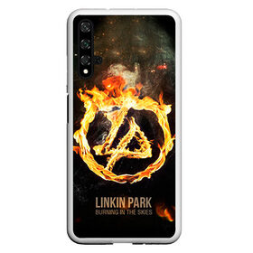 Чехол для Honor 20 с принтом Linkin Park в Петрозаводске, Силикон | Область печати: задняя сторона чехла, без боковых панелей | linkin park | rock | линкин парк | рок