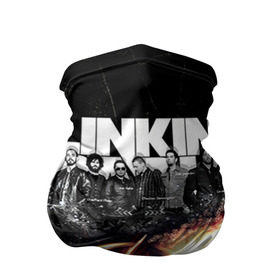 Бандана-труба 3D с принтом Linkin Park в Петрозаводске, 100% полиэстер, ткань с особыми свойствами — Activecool | плотность 150‒180 г/м2; хорошо тянется, но сохраняет форму | linkin park | rock | линкин парк | рок