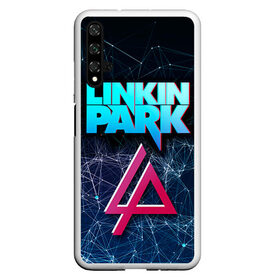 Чехол для Honor 20 с принтом Linkin Park в Петрозаводске, Силикон | Область печати: задняя сторона чехла, без боковых панелей | linkin park | rock | линкин парк | рок