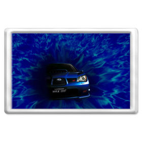 Магнит 45*70 с принтом Subaru в Петрозаводске, Пластик | Размер: 78*52 мм; Размер печати: 70*45 | impreza | jdm | sti | subaru | wrx