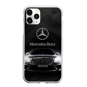 Чехол для iPhone 11 Pro матовый с принтом Mercedes в Петрозаводске, Силикон |  | amg | benz | mercedes | бенс | бенц | мерседес