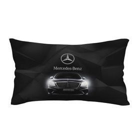 Подушка 3D антистресс с принтом Mercedes в Петрозаводске, наволочка — 100% полиэстер, наполнитель — вспененный полистирол | состоит из подушки и наволочки на молнии | amg | benz | mercedes | бенс | бенц | мерседес
