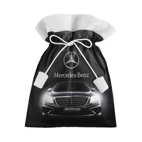 Подарочный 3D мешок с принтом Mercedes в Петрозаводске, 100% полиэстер | Размер: 29*39 см | Тематика изображения на принте: amg | benz | mercedes | бенс | бенц | мерседес
