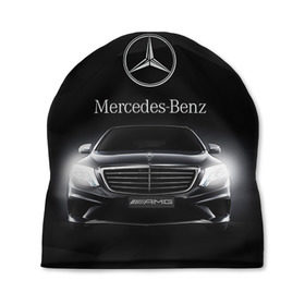 Шапка 3D с принтом Mercedes в Петрозаводске, 100% полиэстер | универсальный размер, печать по всей поверхности изделия | amg | benz | mercedes | бенс | бенц | мерседес
