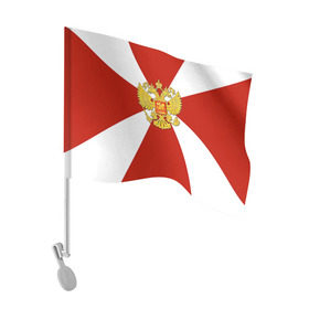 Флаг для автомобиля с принтом Внутренние войска в Петрозаводске, 100% полиэстер | Размер: 30*21 см | армия | вв | вовчики | войска | мвд | милиция | силовые структуры