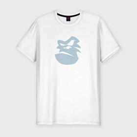 Мужская футболка премиум с принтом Горилла в Петрозаводске, 92% хлопок, 8% лайкра | приталенный силуэт, круглый вырез ворота, длина до линии бедра, короткий рукав | новый год | обезьяна | символ года | символ года   обезьяна.горилла