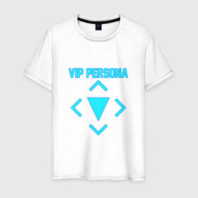 Мужская футболка хлопок с принтом VIP Persona в Петрозаводске, 100% хлопок | прямой крой, круглый вырез горловины, длина до линии бедер, слегка спущенное плечо. | bf battlefield