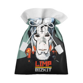 Подарочный 3D мешок с принтом Limp Bizkit в Петрозаводске, 100% полиэстер | Размер: 29*39 см | bizkit | limp | limp bizkit | бизкит | лимп | лимп бизкит | лимпбизкит | рок