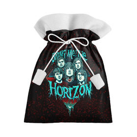 Подарочный 3D мешок с принтом Bring Me The Horizon в Петрозаводске, 100% полиэстер | Размер: 29*39 см | Тематика изображения на принте: bmth | bring me the horizon | hardcore | rock | музыка | рок