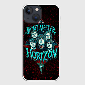 Чехол для iPhone 13 mini с принтом Bring Me The Horizon в Петрозаводске,  |  | bmth | bring me the horizon | hardcore | rock | музыка | рок