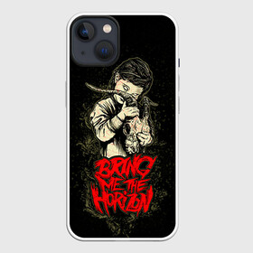 Чехол для iPhone 13 с принтом Bring Me The Horizon в Петрозаводске,  |  | bmth | bring me the horizon | hardcore | rock | музыка | рок
