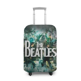 Чехол для чемодана 3D с принтом The Beatles в Петрозаводске, 86% полиэфир, 14% спандекс | двустороннее нанесение принта, прорези для ручек и колес | beatles | rock | the beatles | битлз | битлс | битлы | рок