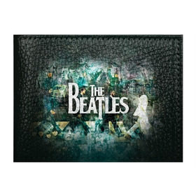 Обложка для студенческого билета с принтом The Beatles в Петрозаводске, натуральная кожа | Размер: 11*8 см; Печать на всей внешней стороне | Тематика изображения на принте: beatles | rock | the beatles | битлз | битлс | битлы | рок