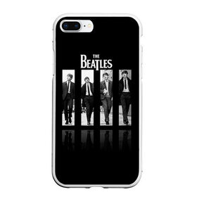 Чехол для iPhone 7Plus/8 Plus матовый с принтом The Beatles в Петрозаводске, Силикон | Область печати: задняя сторона чехла, без боковых панелей | beatles | rock | the beatles | битлз | битлс | битлы | рок