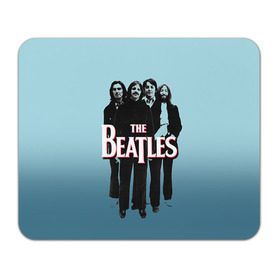 Коврик прямоугольный с принтом The Beatles в Петрозаводске, натуральный каучук | размер 230 х 185 мм; запечатка лицевой стороны | beatles | rock | the beatles | битлз | битлс | битлы | рок