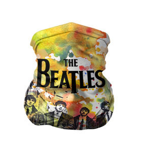 Бандана-труба 3D с принтом The Beatles в Петрозаводске, 100% полиэстер, ткань с особыми свойствами — Activecool | плотность 150‒180 г/м2; хорошо тянется, но сохраняет форму | beatles | rock | the beatles | битлз | битлс | битлы | рок