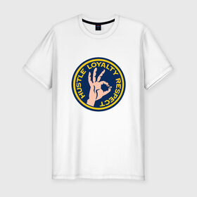 Мужская футболка премиум с принтом Jonh Cena в Петрозаводске, 92% хлопок, 8% лайкра | приталенный силуэт, круглый вырез ворота, длина до линии бедра, короткий рукав | джон сина