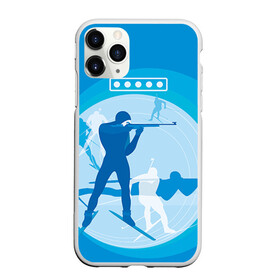 Чехол для iPhone 11 Pro Max матовый с принтом Биатлон в Петрозаводске, Силикон |  | biathlon | sport | winter | биатлон | биатлонисты | зимние виды спорта | спорт | стрельба
