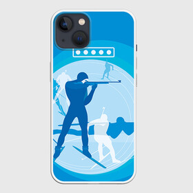 Чехол для iPhone 13 с принтом Биатлон в Петрозаводске,  |  | Тематика изображения на принте: biathlon | sport | winter | биатлон | биатлонисты | зимние виды спорта | спорт | стрельба