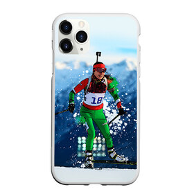 Чехол для iPhone 11 Pro матовый с принтом Биатлон в Петрозаводске, Силикон |  | biathlon | sport | winter | биатлон | биатлонисты | зимние виды спорта | спорт | стрельба