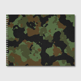 Альбом для рисования с принтом Камуфляж Вельветовый эффект в Петрозаводске, 100% бумага
 | матовая бумага, плотность 200 мг. | camo | camouflage | military | камо
