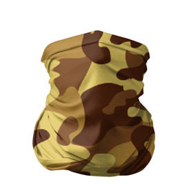 Бандана-труба 3D с принтом Пустынный камуфляж в Петрозаводске, 100% полиэстер, ткань с особыми свойствами — Activecool | плотность 150‒180 г/м2; хорошо тянется, но сохраняет форму | camo | camouflage | military | камо