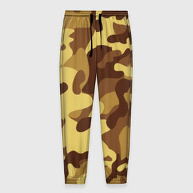 Мужские брюки 3D с принтом Пустынный камуфляж в Петрозаводске, 100% полиэстер | манжеты по низу, эластичный пояс регулируется шнурком, по бокам два кармана без застежек, внутренняя часть кармана из мелкой сетки | camo | camouflage | military | камо