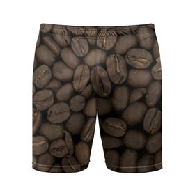 Мужские шорты 3D спортивные с принтом Кофе в Петрозаводске,  |  | зёр | зерно | кофе | макро | обои | текстуры | фон | фото