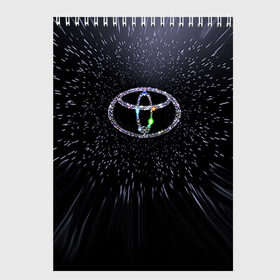 Скетчбук с принтом Toyota в Петрозаводске, 100% бумага
 | 48 листов, плотность листов — 100 г/м2, плотность картонной обложки — 250 г/м2. Листы скреплены сверху удобной пружинной спиралью | space | toyota | космос | тоёта | тойота