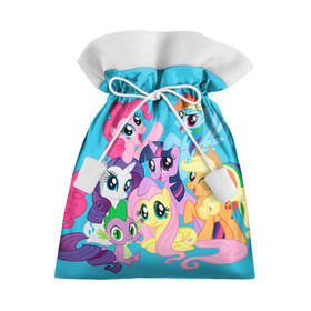 Подарочный 3D мешок с принтом My Little Pony в Петрозаводске, 100% полиэстер | Размер: 29*39 см | friendship is magic | mlp | my little pony | pinky pie | pony | swag | дружба | литл пони | мой маленький пони | пони | поняши | поняшки | сваг | свэг | чудо