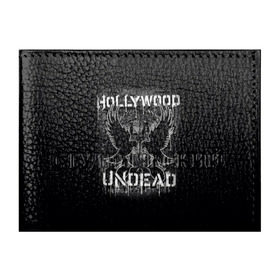 Обложка для студенческого билета с принтом Hollywood Undead в Петрозаводске, натуральная кожа | Размер: 11*8 см; Печать на всей внешней стороне | Тематика изображения на принте: хип хоп