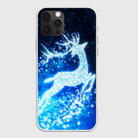 Чехол для iPhone 12 Pro Max с принтом Новогодний олень в Петрозаводске, Силикон |  | christmas | deer | год | рождество