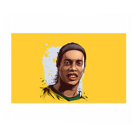 Бумага для упаковки 3D с принтом Ronaldinho в Петрозаводске, пластик и полированная сталь | круглая форма, металлическое крепление в виде кольца | Тематика изображения на принте: football | ronaldinho | роналдиньо | футбол | футболист
