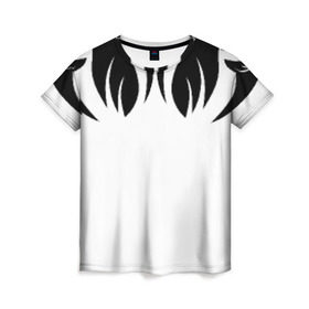 Женская футболка 3D с принтом Гармония в облике в Петрозаводске, 100% полиэфир ( синтетическое хлопкоподобное полотно) | прямой крой, круглый вырез горловины, длина до линии бедер | гармония | гармония в обликесобака | кошка | облик | попугай