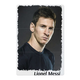 Магнитный плакат 2Х3 с принтом Lionel Messi в Петрозаводске, Полимерный материал с магнитным слоем | 6 деталей размером 9*9 см | Тематика изображения на принте: lionel messi | аргентина | барселона | лига чемпионов | лионель месси | футбол