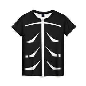 Женская футболка 3D с принтом Токийский гуль в Петрозаводске, 100% полиэфир ( синтетическое хлопкоподобное полотно) | прямой крой, круглый вырез горловины, длина до линии бедер | anime | kaneki | tokyo ghoul | гуль | канеки | канэки кэн