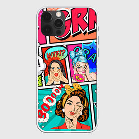 Чехол для iPhone 12 Pro Max с принтом POP ART в Петрозаводске, Силикон |  | Тематика изображения на принте: bang | omg | pop art | wtf | арт | поп | ретро | уорхол | энди