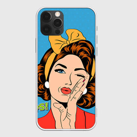 Чехол для iPhone 12 Pro Max с принтом POP ART в Петрозаводске, Силикон |  | Тематика изображения на принте: omg | oops | pop art | арт | поп | ретро | уорхол | энди