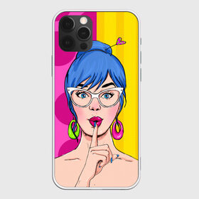 Чехол для iPhone 12 Pro Max с принтом POP ART в Петрозаводске, Силикон |  | Тематика изображения на принте: omg | pop art | арт | поп | ретро | уорхол | энди