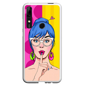 Чехол для Honor P Smart Z с принтом POP ART в Петрозаводске, Силикон | Область печати: задняя сторона чехла, без боковых панелей | Тематика изображения на принте: omg | pop art | арт | поп | ретро | уорхол | энди