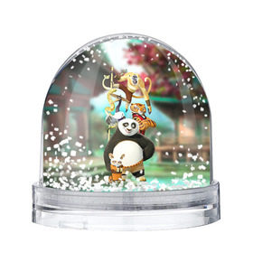 Снежный шар с принтом Кунг фу панда в Петрозаводске, Пластик | Изображение внутри шара печатается на глянцевой фотобумаге с двух сторон | kung fu | kung fu panda | panda | кунг фу | кунг фу панда | кунгфу | панда. кунг фу | по